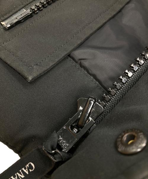 CANADA GOOSE（カナダグース）CANADA GOOSE (カナダグース) ダウンベスト ブラック サイズ:XSの古着・服飾アイテム