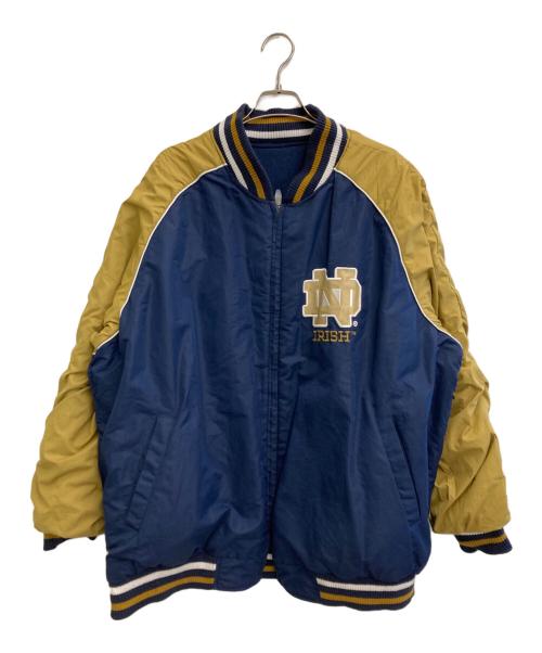 IRISH（アイリッシュ）IRISH (アイリッシュ) リバーシブルブルゾン ネイビー サイズ:2XLの古着・服飾アイテム