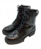 COACHコーチ）の古着「レイトンブーツ」｜ブラック