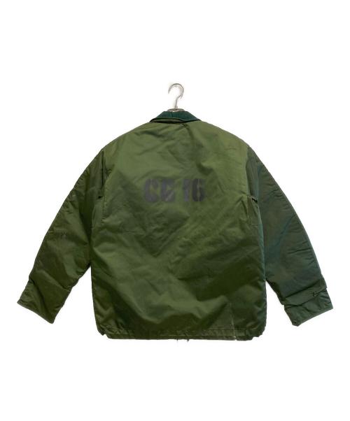 ALPHA（アルファ）ALPHA (アルファ) デッキジャケット オリーブ サイズ:Mの古着・服飾アイテム