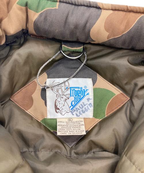 Trophy club（トロフィークラブ）TROPHY CLUB (トロフィークラブ) ダウンジャケット ベージュ サイズ:SIZE XLの古着・服飾アイテム