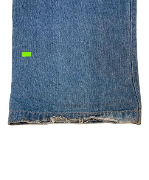 adidas（アディダス）adidas (アディダス) KSENIA SCHNAIDER (クセニア シュナイダー) DENIM BOXER PNT ブルー サイズ:Freeの古着・服飾アイテム