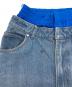 中古・古着 adidas (アディダス) KSENIA SCHNAIDER (クセニア シュナイダー) DENIM BOXER PNT ブルー サイズ:Free：5000円