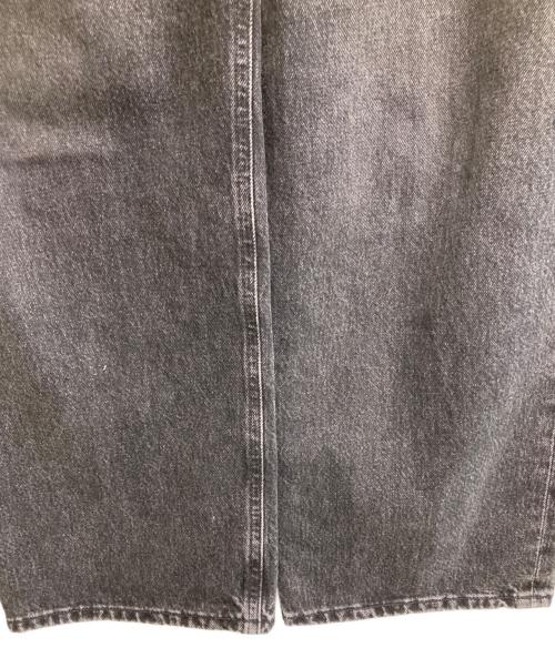 AGOLDE（エーゴールドイー）agolde (エーゴールドイー) デニムパンツ ブラック サイズ:24の古着・服飾アイテム