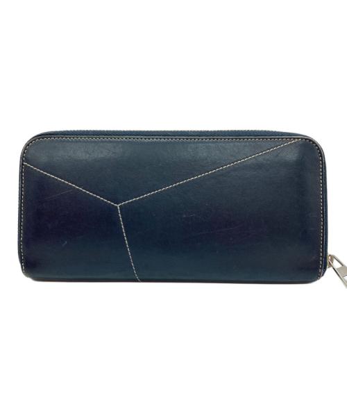 LOEWE（ロエベ）LOEWE (ロエベ) パズルステッチロングウォレット ネイビーの古着・服飾アイテム