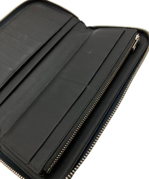 LOEWE（ロエベ）LOEWE (ロエベ) パズルステッチロングウォレット ネイビーの古着・服飾アイテム