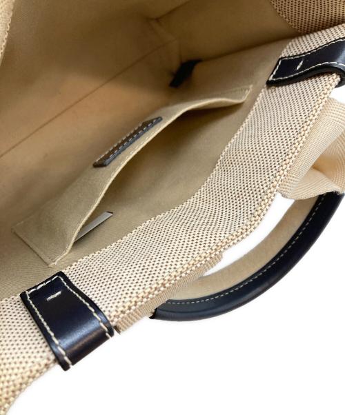 Chloe（クロエ）Chloe (クロエ) トートバッグ ベージュ×ブラックの古着・服飾アイテム