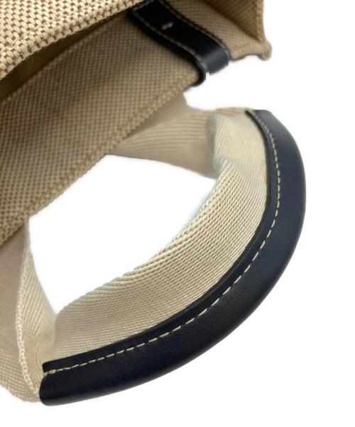 Chloe（クロエ）Chloe (クロエ) トートバッグ ベージュ×ブラックの古着・服飾アイテム