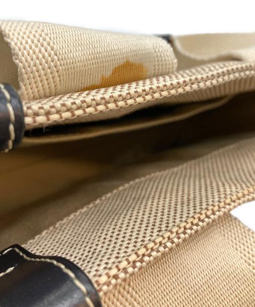 Chloe（クロエ）Chloe (クロエ) トートバッグ ベージュ×ブラックの古着・服飾アイテム