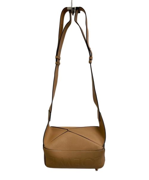 LOEWE（ロエベ）LOEWE (ロエベ) パズルバムバッグ ブラウンの古着・服飾アイテム