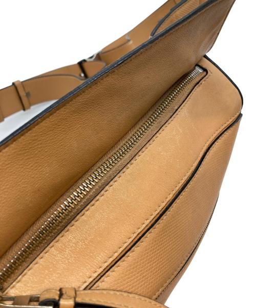 LOEWE（ロエベ）LOEWE (ロエベ) パズルバムバッグ ブラウンの古着・服飾アイテム