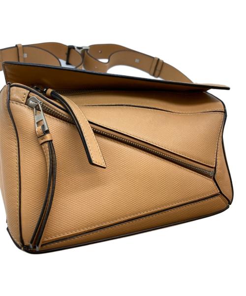 LOEWE（ロエベ）LOEWE (ロエベ) パズルバムバッグ ブラウンの古着・服飾アイテム