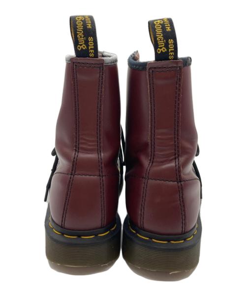 Dr.Martens（ドクターマーチン）Dr.Martens (ドクターマーチン) 8ホールブーツ レッド サイズ:24の古着・服飾アイテム