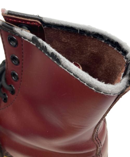 Dr.Martens（ドクターマーチン）Dr.Martens (ドクターマーチン) 8ホールブーツ レッド サイズ:24の古着・服飾アイテム