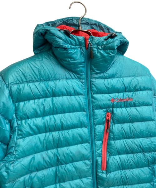 Columbia（コロンビア）Columbia (コロンビア) ダウンジャケット スカイブルー サイズ:XSの古着・服飾アイテム