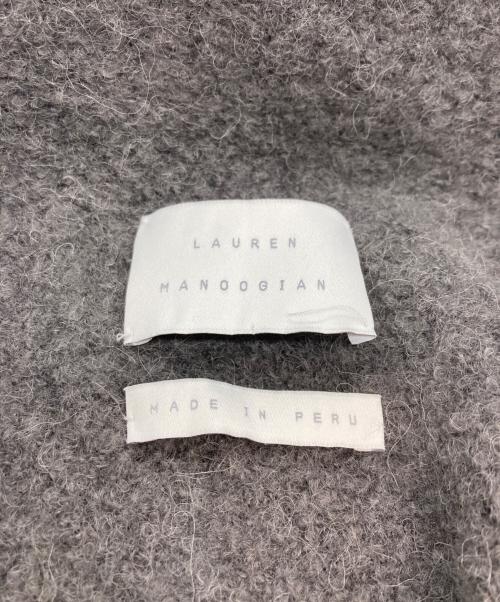 Lauren Manoogian（ローレン マヌージアン）Lauren Manoogian (ローレン マヌージアン) DOUBLE FACE コート グレー サイズ:SIZE 1の古着・服飾アイテム