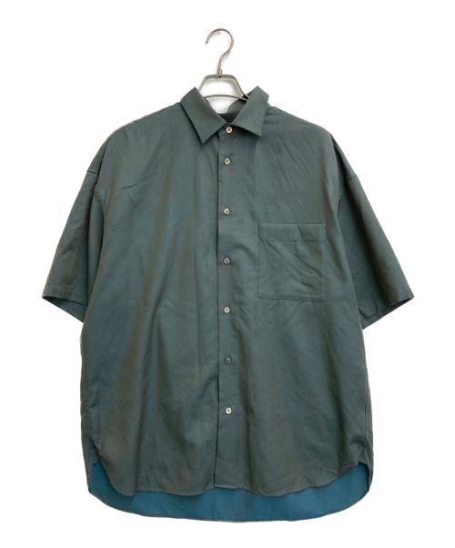 MAISON SPECIAL（メゾンスペシャル）MAISON SPECIAL (メゾンスペシャル) 半袖シャツ オリーブ サイズ:SIZE 2の古着・服飾アイテム