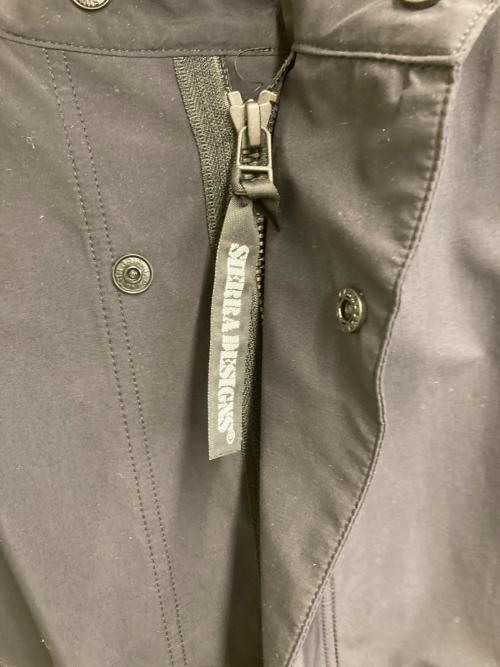 nano・universe（ナノ・ユニバース）nano・universe (ナノ・ユニバース) SIERRA DESIGNS (シエラデザインズ) 21SS フーデッドナイロンロングコート ブラック サイズ:Mの古着・服飾アイテム