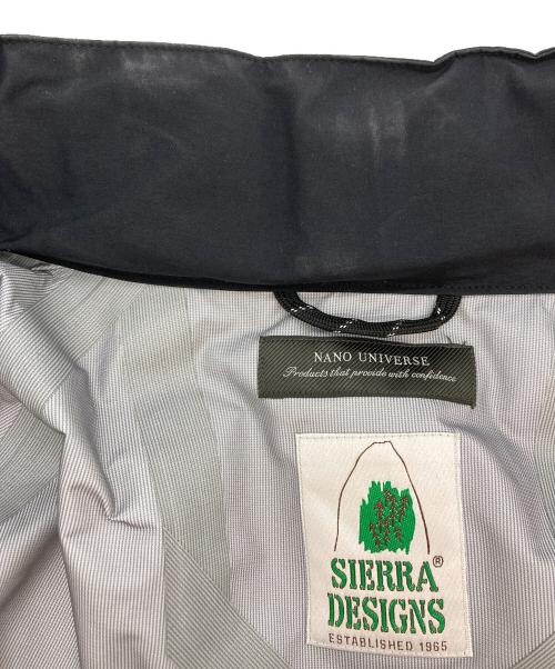 nano・universe（ナノ・ユニバース）nano・universe (ナノ・ユニバース) SIERRA DESIGNS (シエラデザインズ) 21SS フーデッドナイロンロングコート ブラック サイズ:Mの古着・服飾アイテム