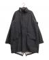 nano・universe（ナノ・ユニバース）の古着「21SS フーデッドナイロンロングコート」｜ブラック