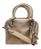 COACHコーチ）の古着「キューブ ローグ バッグ」｜ベージュ