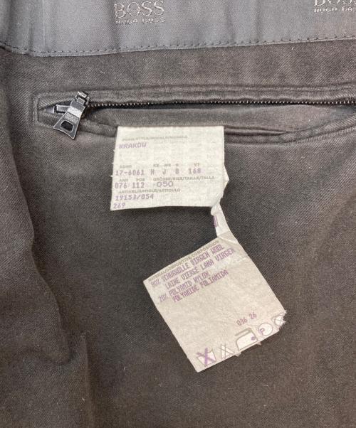 BOSS HUGO BOSS（ボス ヒューゴボス）BOSS HUGO BOSS (ボス ヒューゴボス) ステンカラーコート ブラック サイズ:freeの古着・服飾アイテム