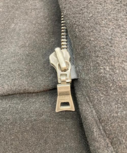 BOSS HUGO BOSS（ボス ヒューゴボス）BOSS HUGO BOSS (ボス ヒューゴボス) ステンカラーコート ブラック サイズ:freeの古着・服飾アイテム