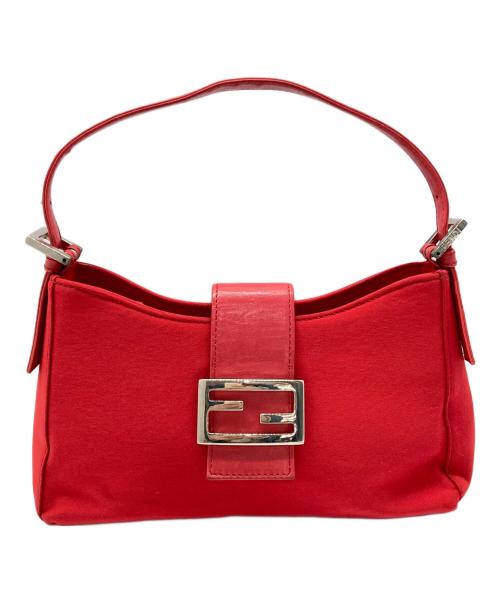 FENDI（フェンディ）FENDI (フェンディ) マンマバケット ワンショルダーバッグ レッドの古着・服飾アイテム