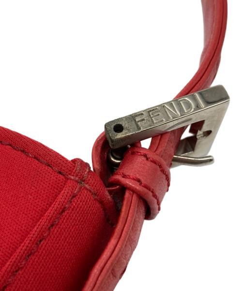 FENDI（フェンディ）FENDI (フェンディ) マンマバケット ワンショルダーバッグ レッドの古着・服飾アイテム