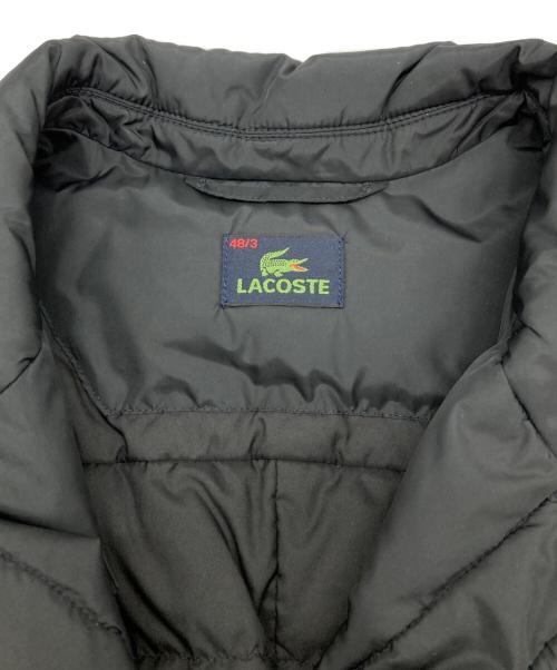 LACOSTE（ラコステ）LACOSTE (ラコステ) ダウンジャケット ブラック サイズ:48の古着・服飾アイテム