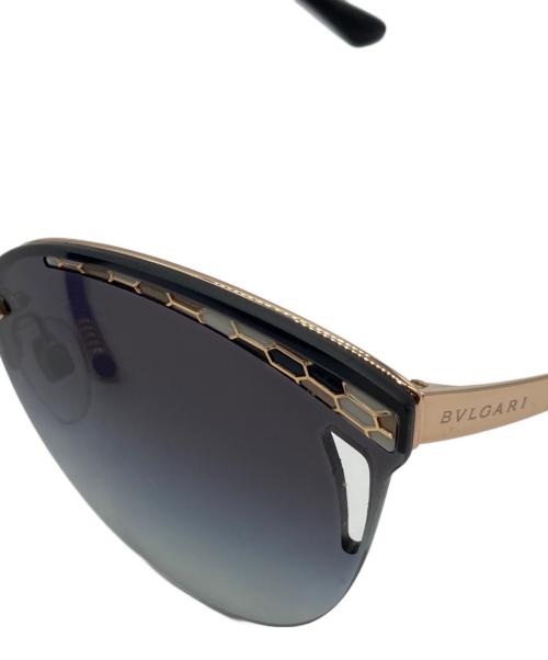 BVLGARI（ブルガリ）BVLGARI (ブルガリ) サングラス セルペンティ ブラック サイズ:63□15の古着・服飾アイテム
