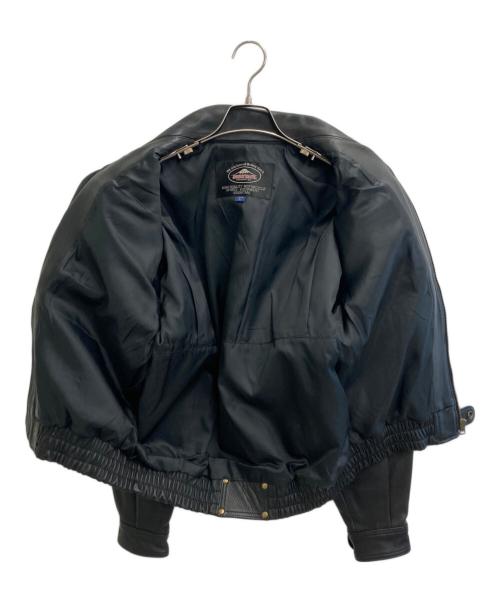 KUSHITANI（クシタニ）KUSHITANI (クシタニ) レザージャケット ブラック サイズ:SIZE Lの古着・服飾アイテム