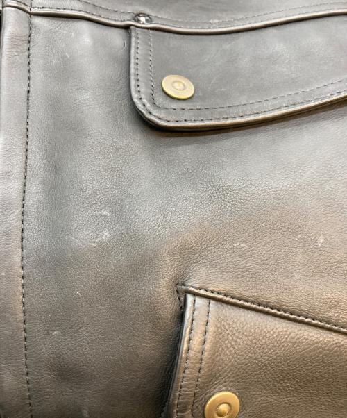 KUSHITANI（クシタニ）KUSHITANI (クシタニ) レザージャケット ブラック サイズ:SIZE Lの古着・服飾アイテム