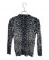 DOLCE & GABBANA (ドルチェ＆ガッバーナ) レオパード柄カーディガン グレー×ブラック サイズ:不明：8000円