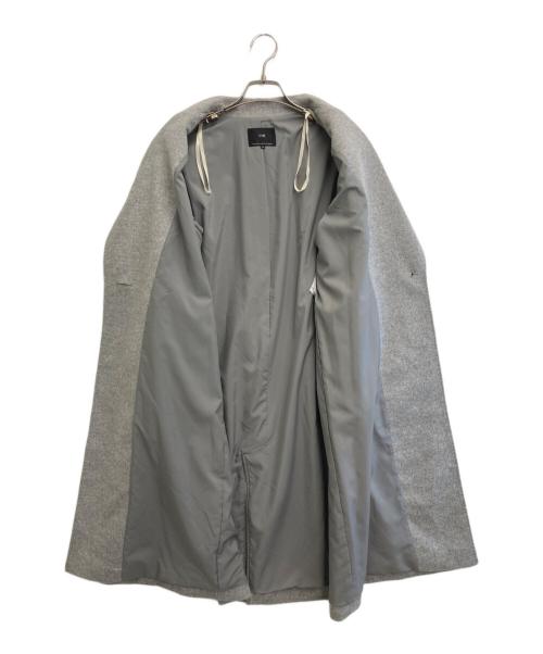 23区（ニジュウサンク）23区 (ニジュウサンク) 23AWウールカシミヤビーバーチェスターコート グレー サイズ:34 未使用品の古着・服飾アイテム