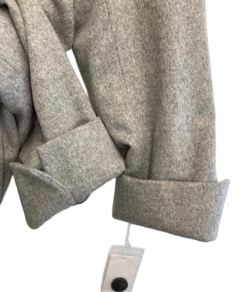 23区（ニジュウサンク）23区 (ニジュウサンク) 23AWウールカシミヤビーバーチェスターコート グレー サイズ:34 未使用品の古着・服飾アイテム