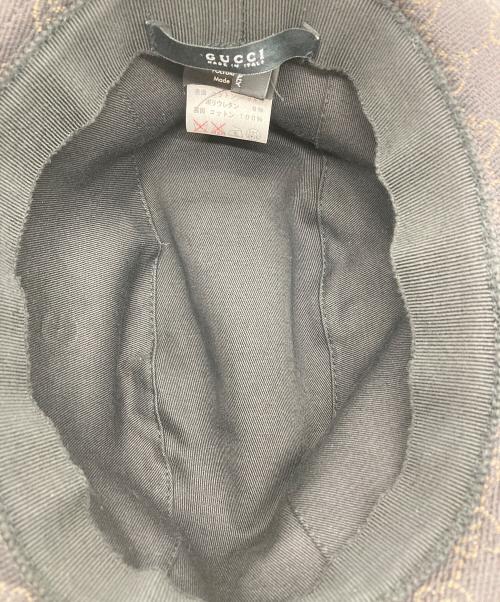 GUCCI（グッチ）GUCCI (グッチ) GG柄ハット ブラウンの古着・服飾アイテム