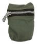 Y's (ワイズ) VINTAGE NYLON TWILL DEFORMED POUCH グリーン：12000円