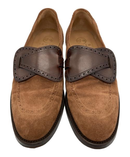 EDHEN MILANO（エデンミラノ）EDHEN MILANO (エデンミラノ) スウェードローファー ブラウン サイズ:71/2の古着・服飾アイテム