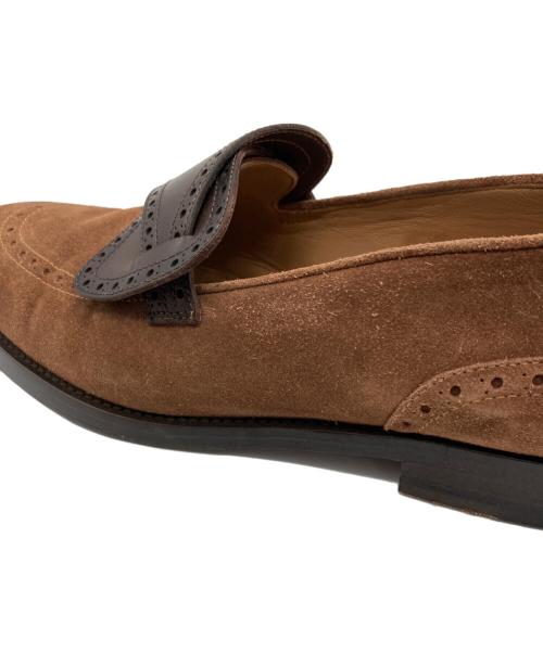 EDHEN MILANO（エデンミラノ）EDHEN MILANO (エデンミラノ) スウェードローファー ブラウン サイズ:71/2の古着・服飾アイテム