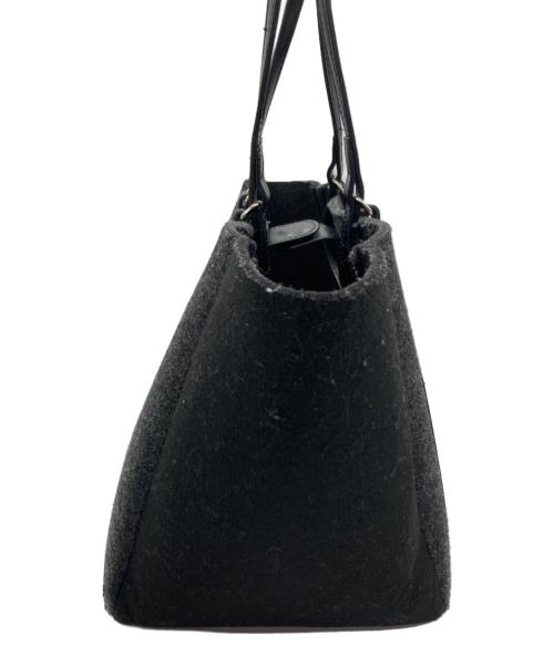 YAHKI（ヤーキ）YAHKI (ヤーキ) 2WAYトートバッグ グレーの古着・服飾アイテム