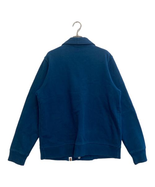 A BATHING APE（ア ベイシング エイプ）A BATHING APE (ア ベイシング エイプ) スタジャン ブルー サイズ:Lの古着・服飾アイテム