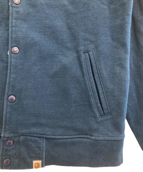 A BATHING APE（ア ベイシング エイプ）A BATHING APE (ア ベイシング エイプ) スタジャン ブルー サイズ:Lの古着・服飾アイテム