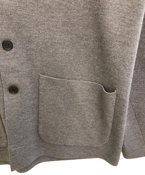 theory（セオリー）theory (セオリー) ニットジャケット グレー サイズ:Lの古着・服飾アイテム