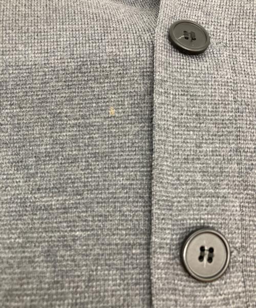 theory（セオリー）theory (セオリー) ニットジャケット グレー サイズ:Lの古着・服飾アイテム