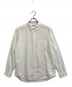 BURBERRY BRITバーバリーブリット）の古着「ボタンダウンシャツ」｜ホワイト