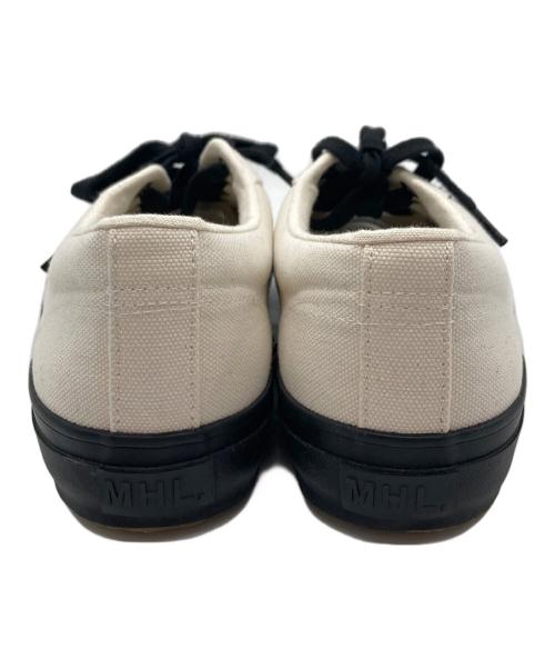 MHL（エムエイチエル）MHL (エムエイチエル) MOONSTAR CANVAS TRAINER ホワイト サイズ:25の古着・服飾アイテム
