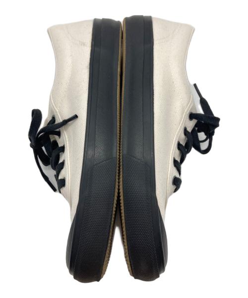 MHL（エムエイチエル）MHL (エムエイチエル) MOONSTAR CANVAS TRAINER ホワイト サイズ:25の古着・服飾アイテム