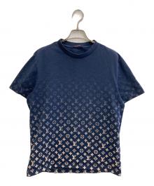 LOUIS VUITTON（ルイ ヴィトン）の古着「モノグラム グラディエント Tシャツ」｜ネイビー