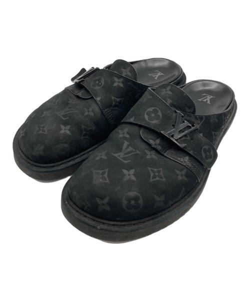 LOUIS VUITTON（ルイ ヴィトン）LOUIS VUITTON (ルイ ヴィトン) イージライン・ミュール ブラック サイズ:9の古着・服飾アイテム